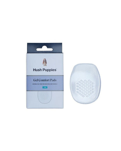 1 Pair of Hush Puppies Gel Comfort Heel Pads - Clear