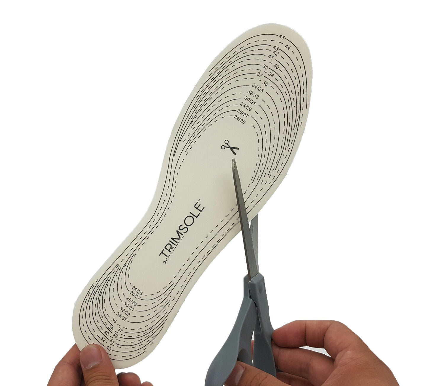 TRIMSOLE Odour Stop Advanced Memory Foam Insoles Anti-Odour Inserts Anti Bacterial