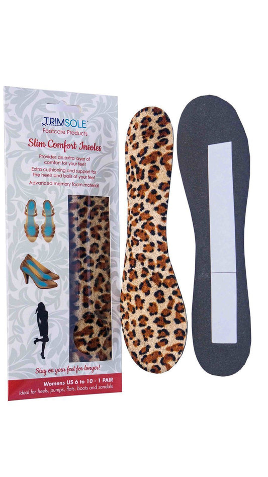 1 Pair TRIMSOLE Slim Comfort Insoles High Heels Support Pain Relief